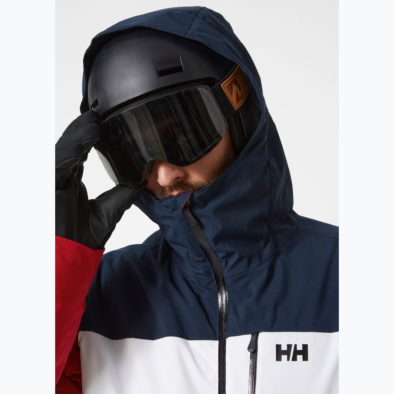 Giacca da sci da uomo Helly Hansen Gravity rosso 3