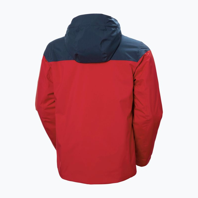 Giacca da sci da uomo Helly Hansen Gravity rosso 7