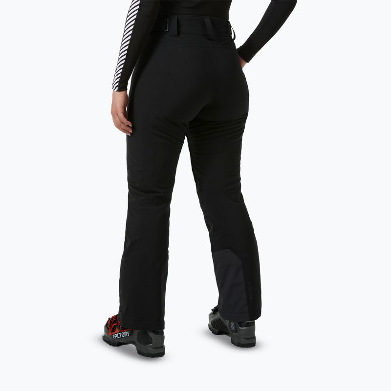 Pantaloni da sci da donna Helly Hansen Alphelia 2.0 nero 2