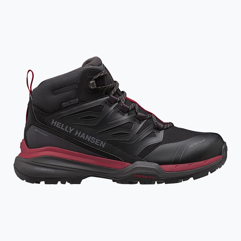 Stivali da trekking da uomo Helly Hansen Traverse HT nero/rosso 11