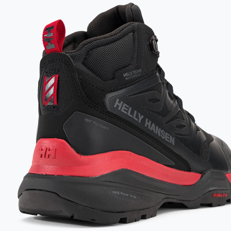 Stivali da trekking da uomo Helly Hansen Traverse HT nero/rosso 9