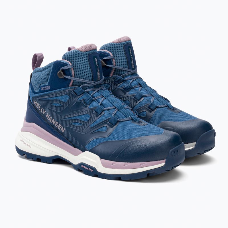 Stivali da trekking da donna Helly Hansen Traverse HT oceano/sirina polverosa 4