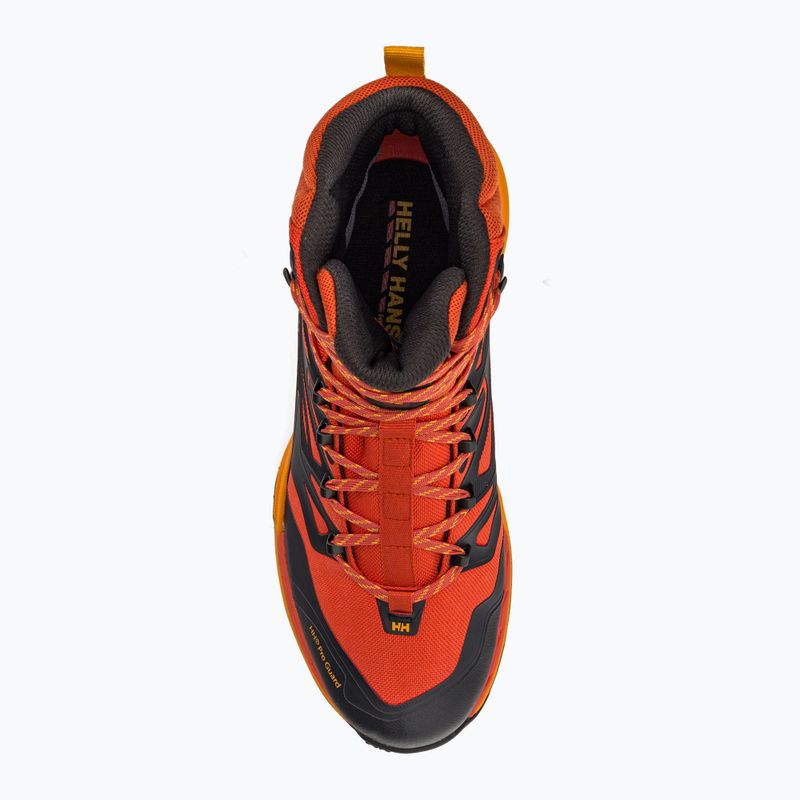 Stivali da trekking da uomo Helly Hansen Traverse HT Boot pattuglia arancione/nero 6