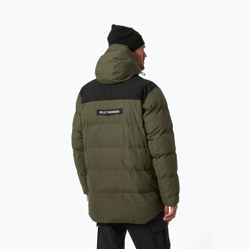 Helly Hansen piumino da uomo Patrol Parka verde utility 2