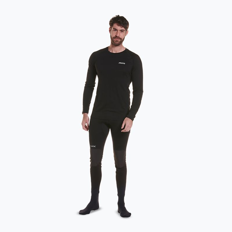 Pantaloni termici da uomo Musto HPX Merino Baselayer black 2