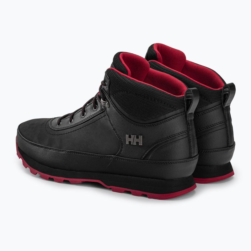 Stivali da trekking da uomo Helly Hansen Calgary nero/rosso 3