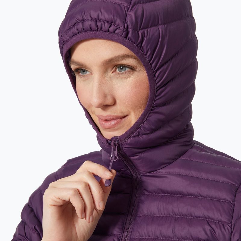 Piumino Helly Hansen da donna Sirdal Insulator con cappuccio ametista 4