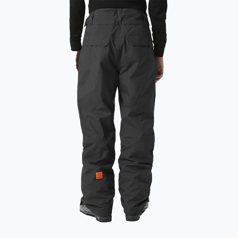 Pantaloni da sci Helly Hansen da uomo Sogn Cargo nero 2