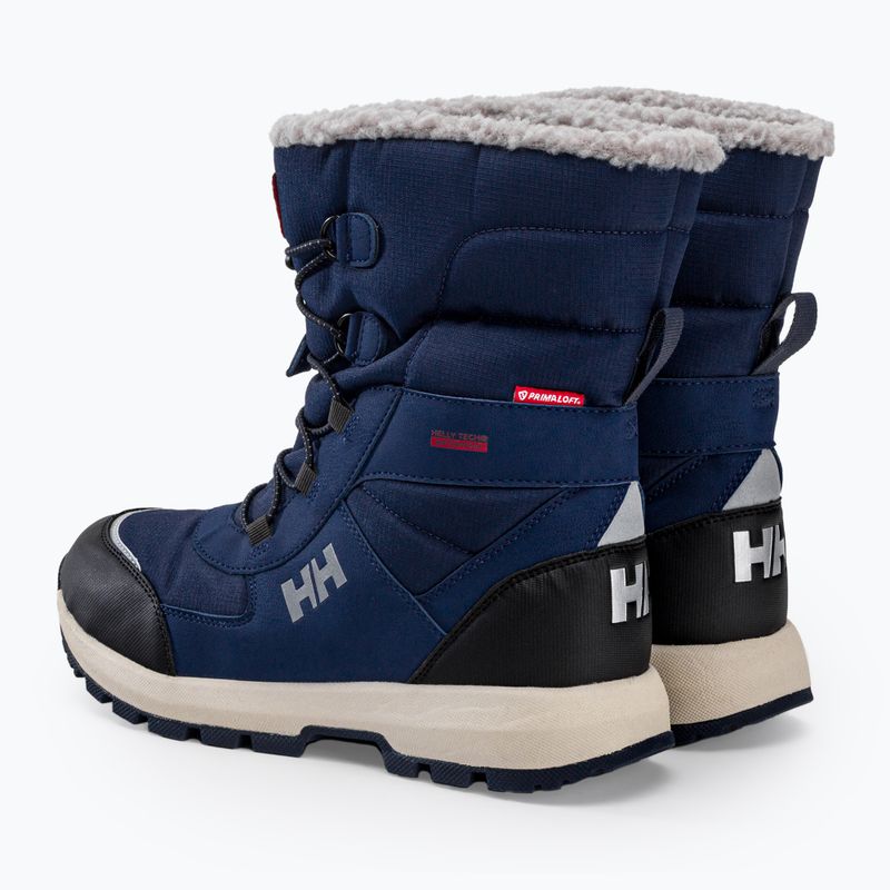 Helly Hansen Jk Silverton Boot HT oceano/grigio giallo stivali da neve per bambini 3