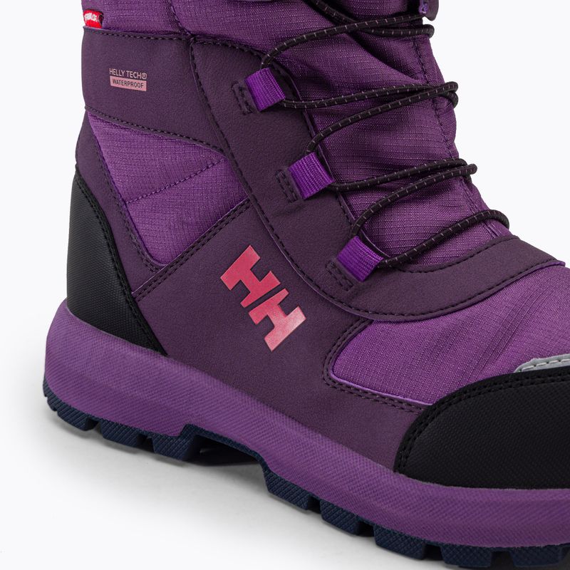 Helly Hansen Jk Silverton Boot HT uva schiacciata/ametista stivali da neve per bambini 9