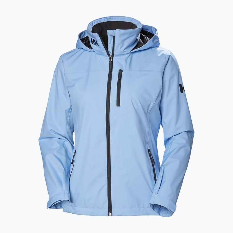 Giacca da vela da donna Helly Hansen Crew Hooded Midlayer blu brillante 6