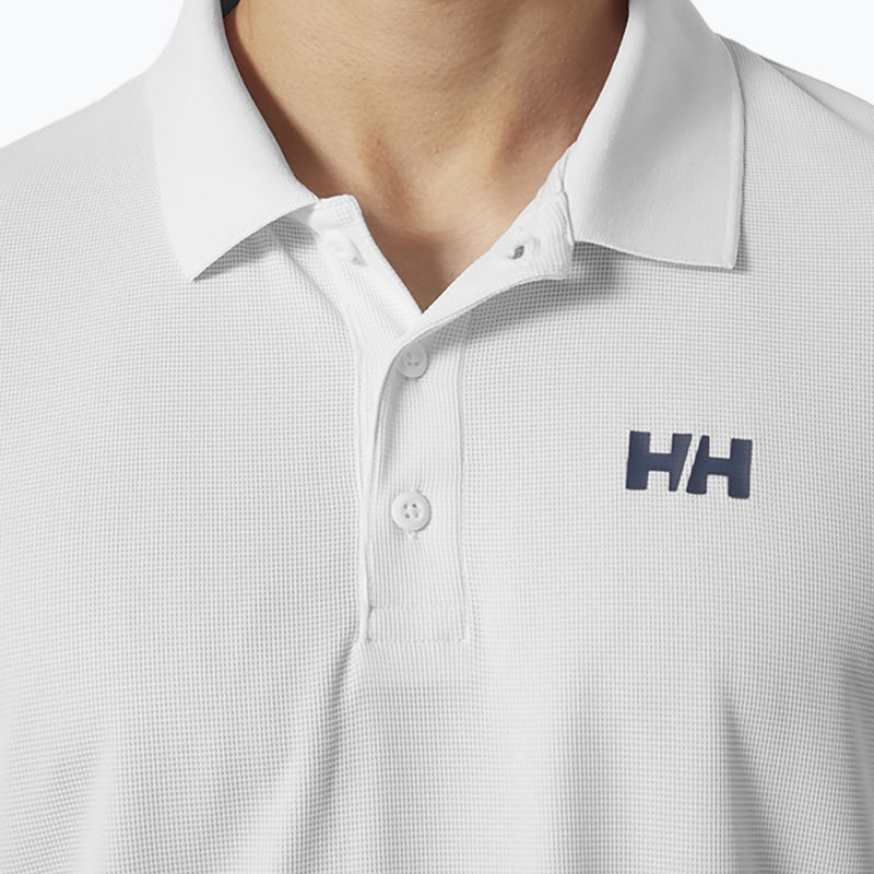 Polo Helly Hansen Ocean da uomo, bianco 3