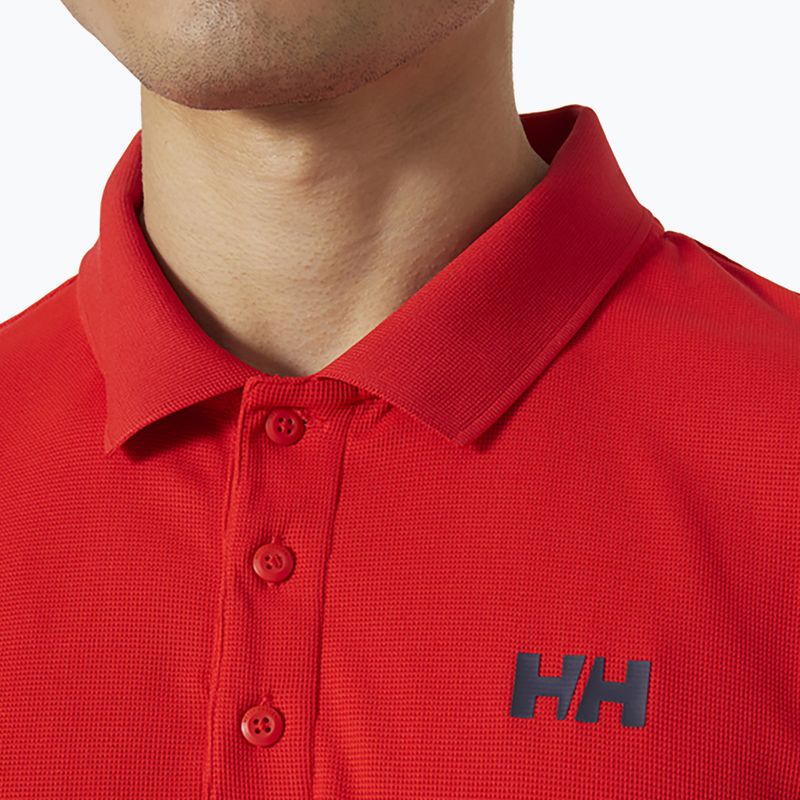 Polo Helly Hansen Ocean da uomo, allarme rosso 3