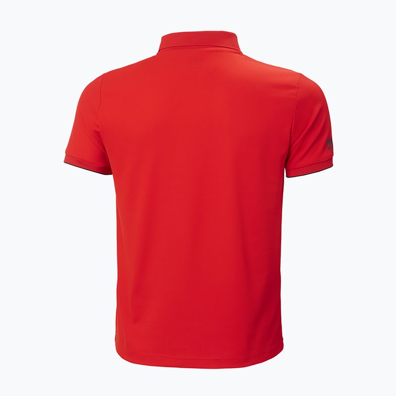 Polo Helly Hansen Ocean da uomo, allarme rosso 6