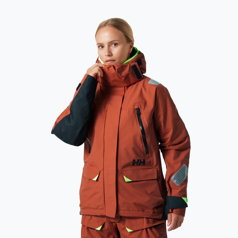 Helly Hansen Skagen Offshore giacca da vela da donna terracotta