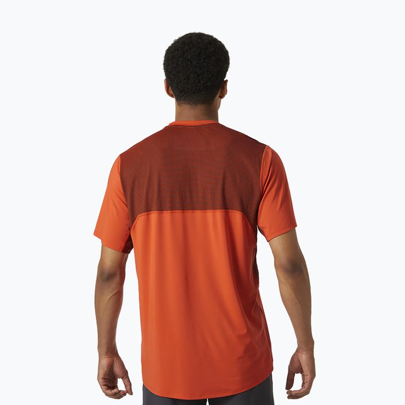 Camicia da trekking Helly Hansen Tech Trail patrol arancione da uomo 2