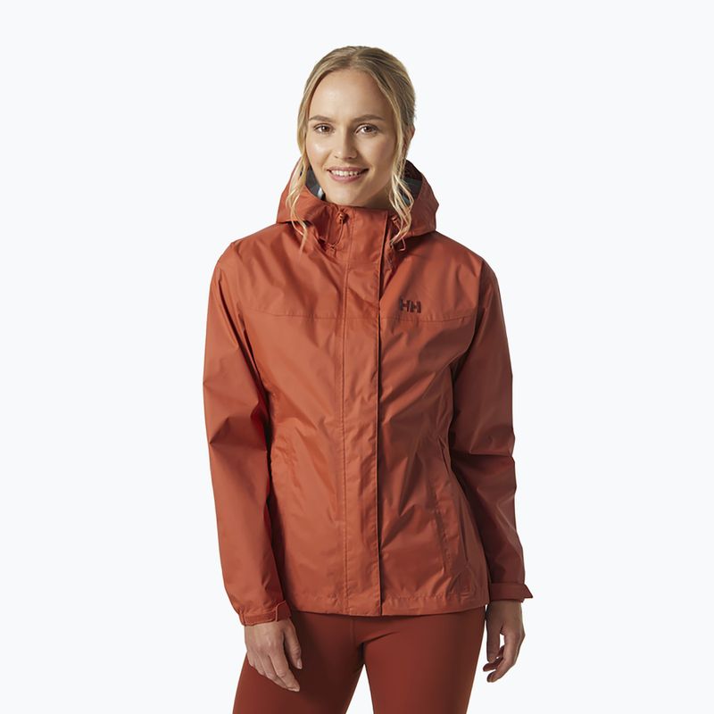 Giacca da pioggia Helly Hansen da donna Loke terracotta