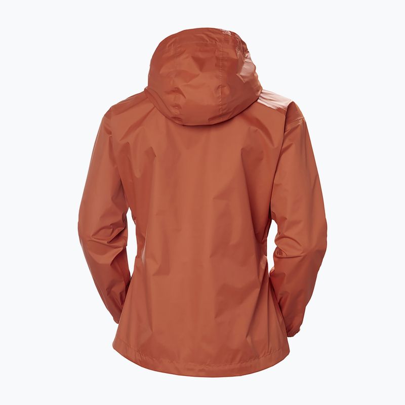 Giacca da pioggia Helly Hansen da donna Loke terracotta 7