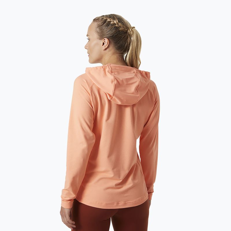 Felpa trekking donna Helly Hansen Verglas Light Hoodie quarzo rosa 2