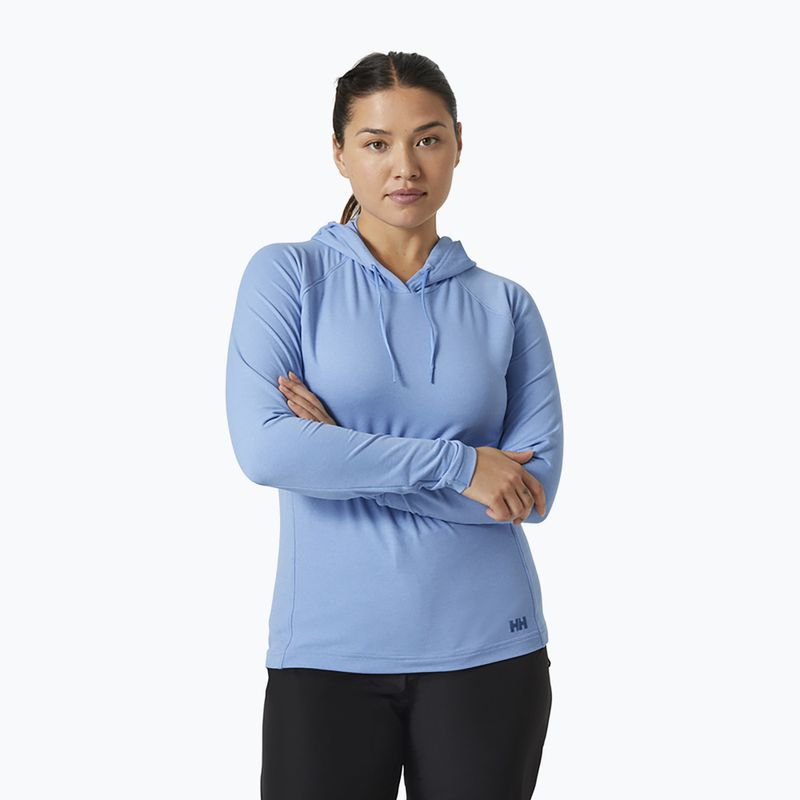 Giacca da trekking da donna Helly Hansen Verglas Light Hoodie blu brillante