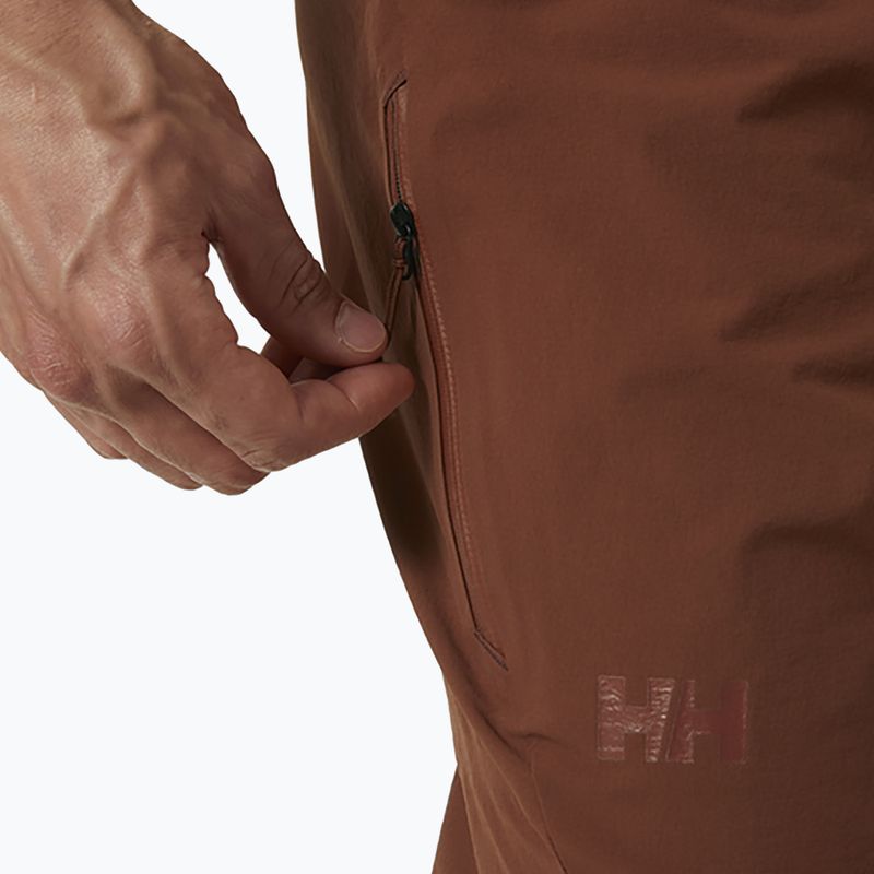 Pantaloni softshell da uomo Helly Hansen Rask Light Softshell ossido di ferro 3