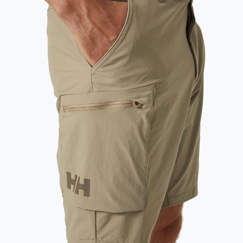 Helly Hansen Brono Softshell pantaloncini da trekking da uomo pebble 3