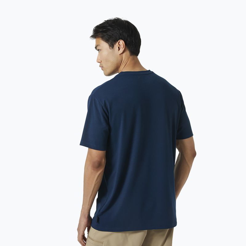 Camicia da trekking Helly Hansen Skog Recycled Graphic ocean da uomo 2