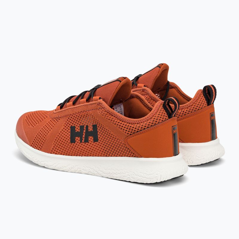 Helly Hansen Supalight Medley scarpe da vela da uomo terracotta/ebano 3