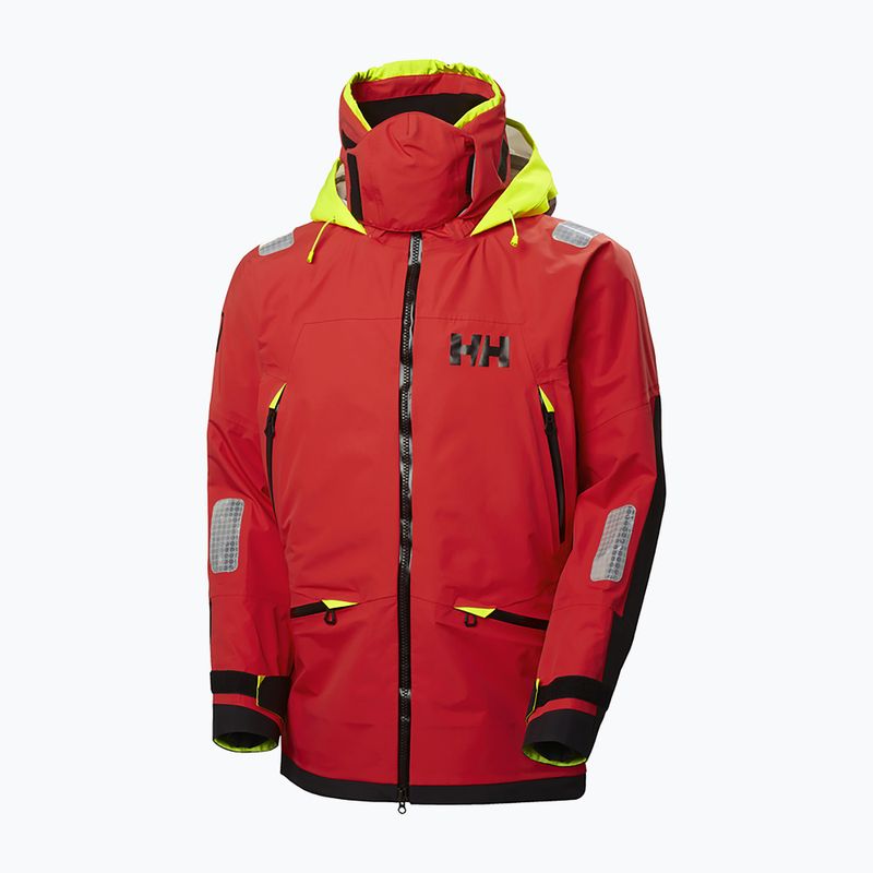 Giacca da vela da uomo Helly Hansen Aegir Race 2.0 alert red 10