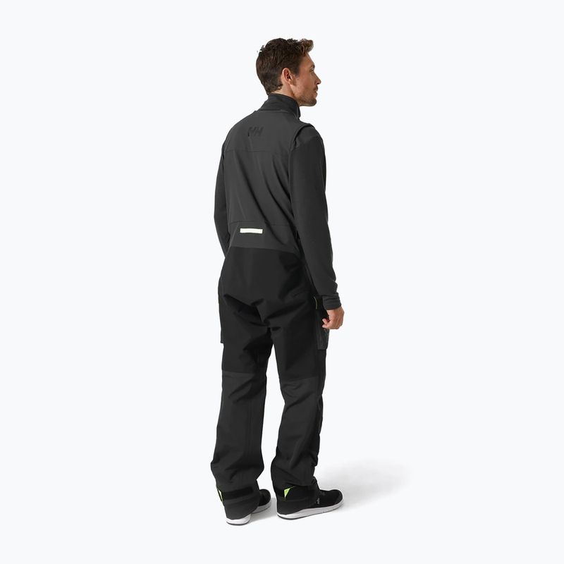 Pantaloni da vela da uomo Helly Hansen Aegir Race 2.0 ebano 2