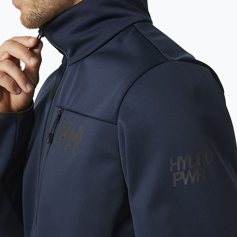 Felpa Helly Hansen Hp Windproof Fleece da uomo, navy 3