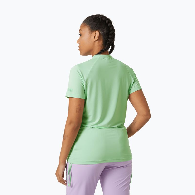Maglietta Helly Hansen donna Siren 1/2 Zip menta 2