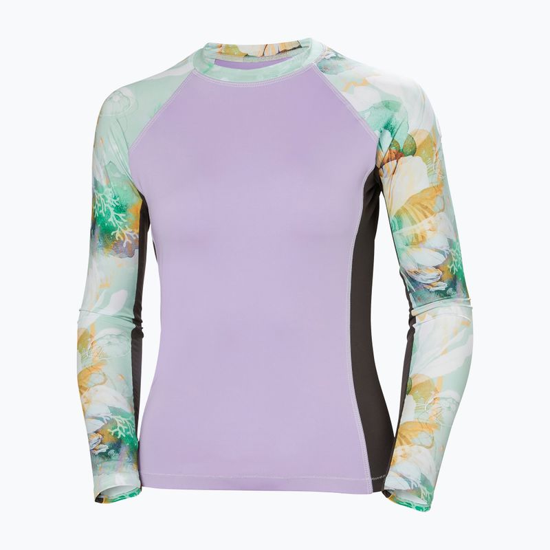 Nuoto donna manica lunga Helly Hansen Waterwear Rashguard jade esra 5
