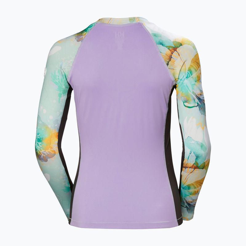Nuoto donna manica lunga Helly Hansen Waterwear Rashguard jade esra 6