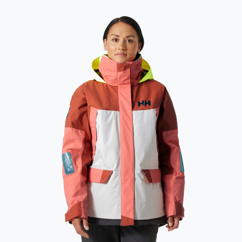 Giacca da vela Helly Hansen donna Newport Coastal terracotta