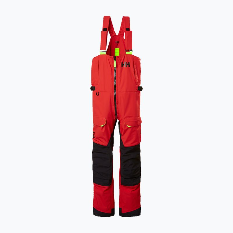 Pantaloni da vela da uomo Helly Hansen Aegir Race Bib alert rosso 7