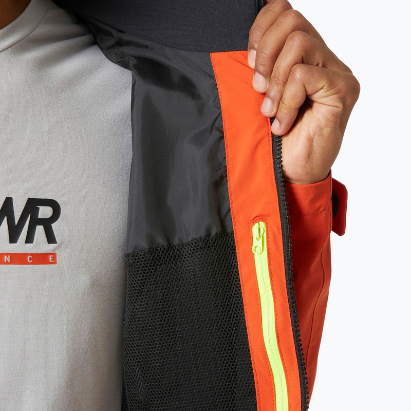 Giacca da vela da uomo Helly Hansen HP Racing Hooded patrol arancione 4