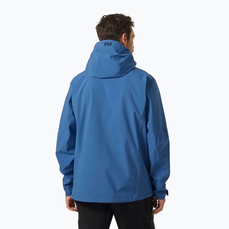 Giacca da pioggia Helly Hansen Verglas 3L azurite da uomo 2