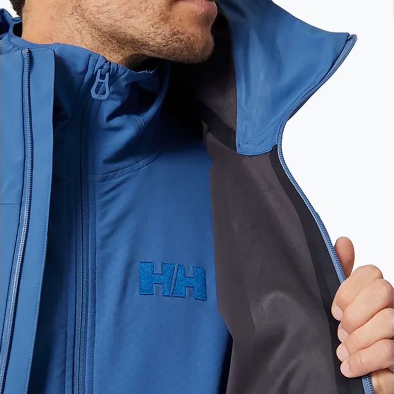 Giacca da pioggia Helly Hansen Verglas 3L azurite da uomo 3