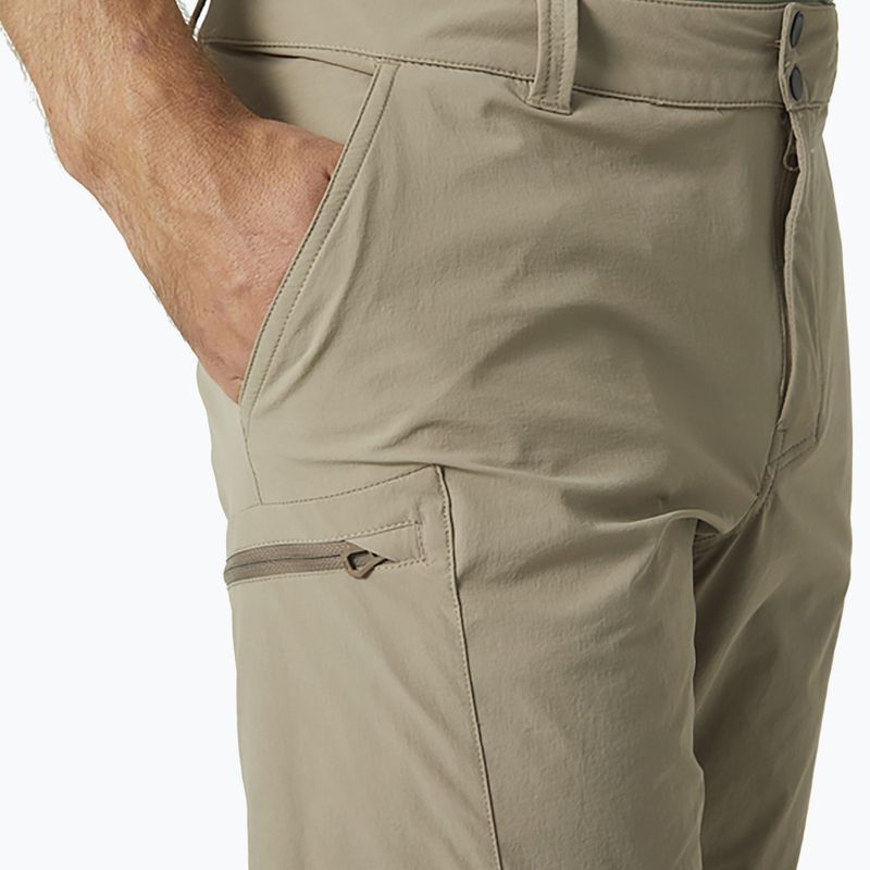 Pantaloni softshell Helly Hansen da uomo Brono Softshell Zip Off pebble 4