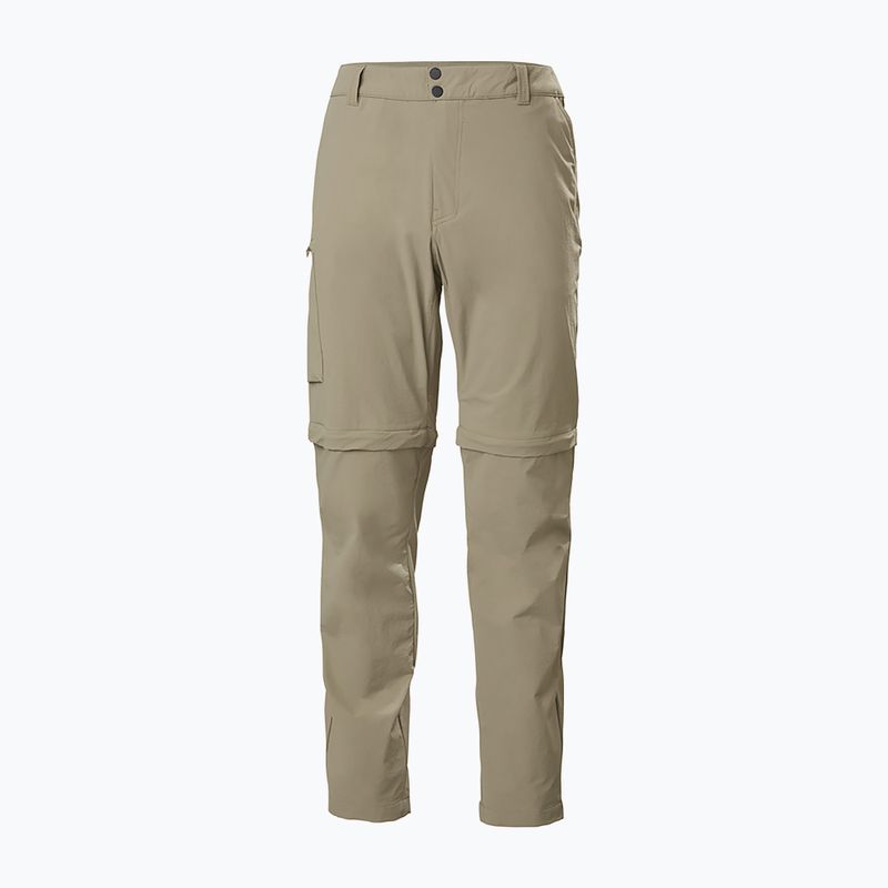 Pantaloni softshell Helly Hansen da uomo Brono Softshell Zip Off pebble 7