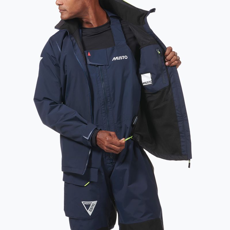 Giacca da vela Musto BR1 Solent racer blu da uomo 4