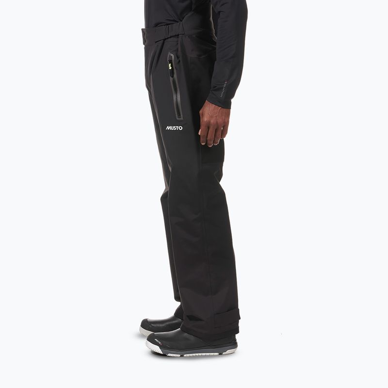 Pantaloni da vela Musto BR1 Solent Hi-Back nero 3