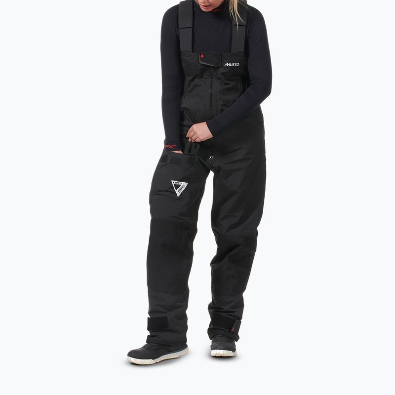 Pantaloni da vela da donna Musto BR1 Channel nero 3