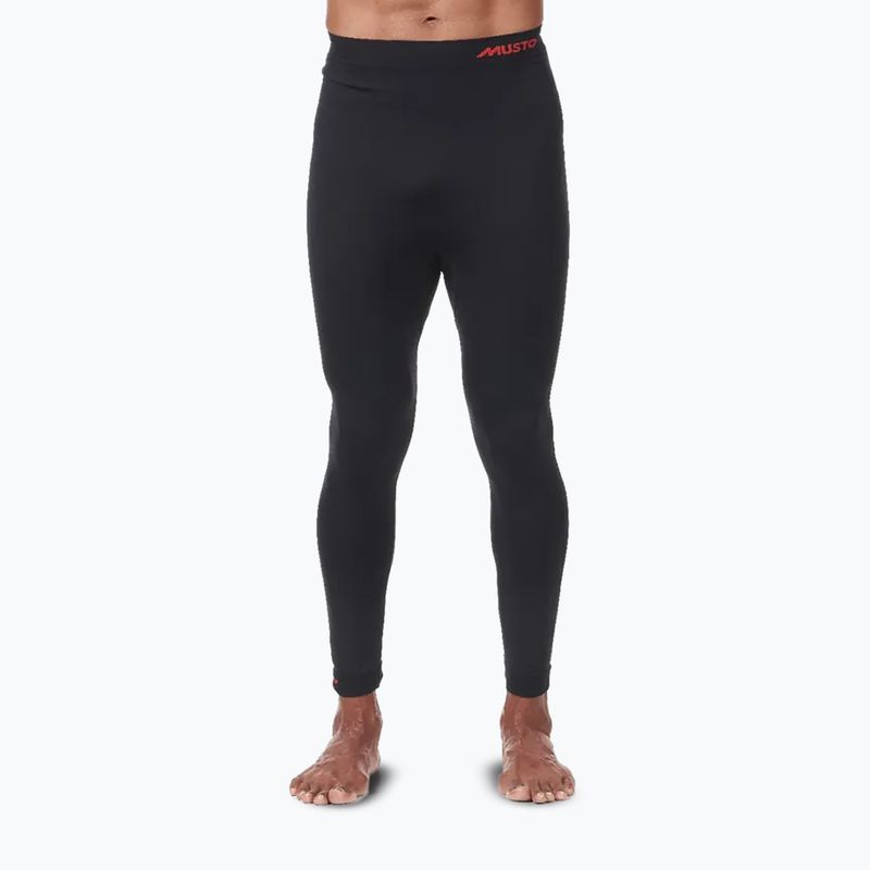 Pantaloni termici da uomo Musto MPX Active Baselayer black