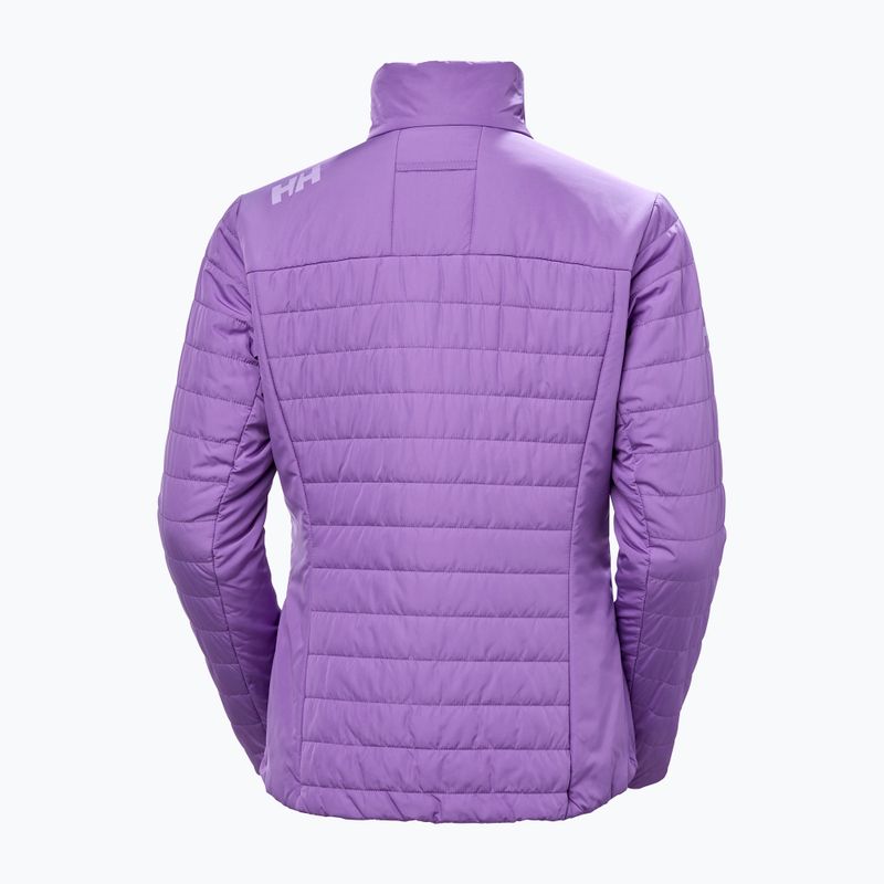 Giacca da vela da donna Helly Hansen Crew Insulator 2.0 viola elettrico 7