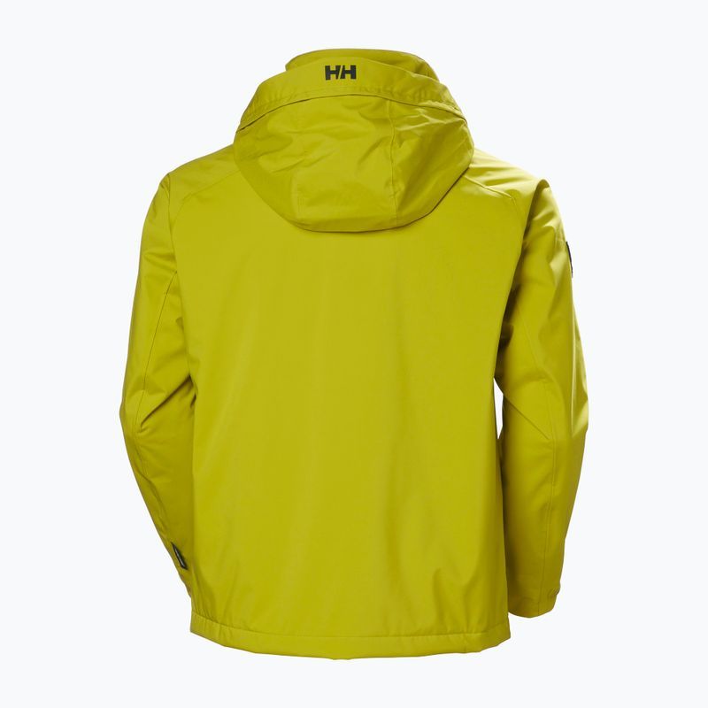 Giacca da vela da uomo Helly Hansen Hp Racing Lifaloft Hooded muschio brillante 8