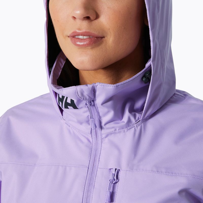 Giacca da vela donna Helly Hansen Crew Hooded Midlayer heather 3