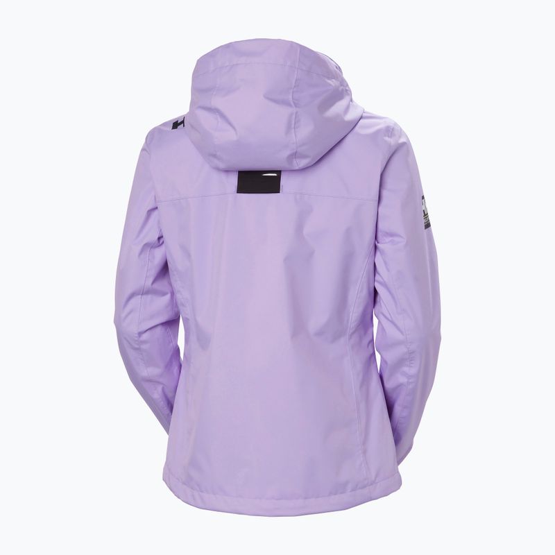 Giacca da vela donna Helly Hansen Crew Hooded Midlayer heather 7