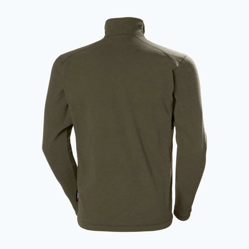 Helly Hansen felpa da trekking da uomo Daybreaker verde utility 6